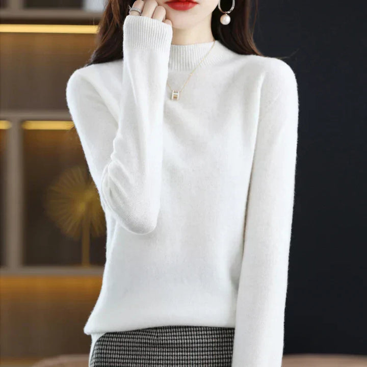 Womens Wool Sweater Cozy Fit Winter