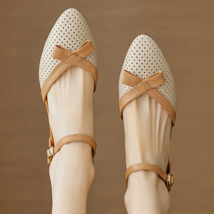 Womens Genuine Leather Pumps Classic Fit