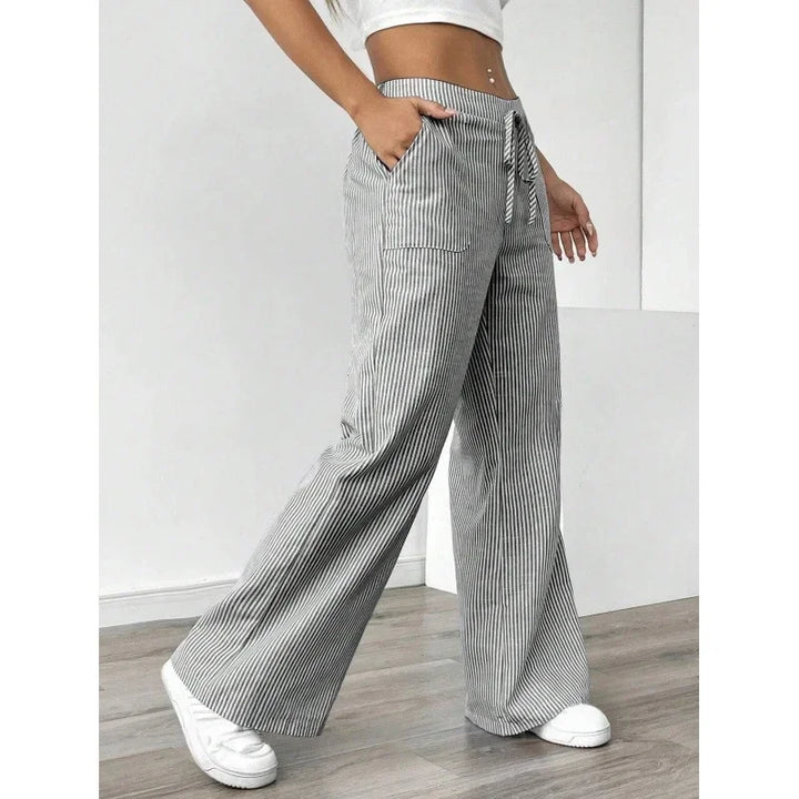 Womens Wide Leg Pants High Waist Comfortable Fit