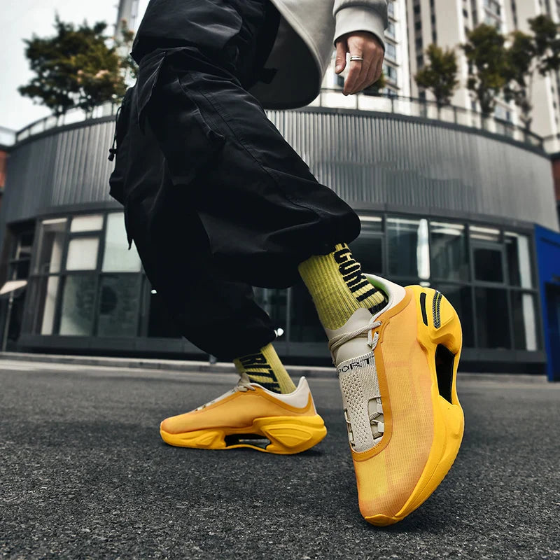 Mens Athletic Shoes Comfortable Fit - BritishMode