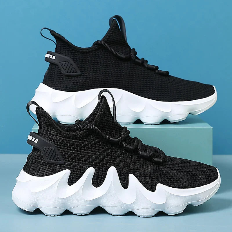 Unisex Sneakers Lightweight Breathable Design - BritishMode