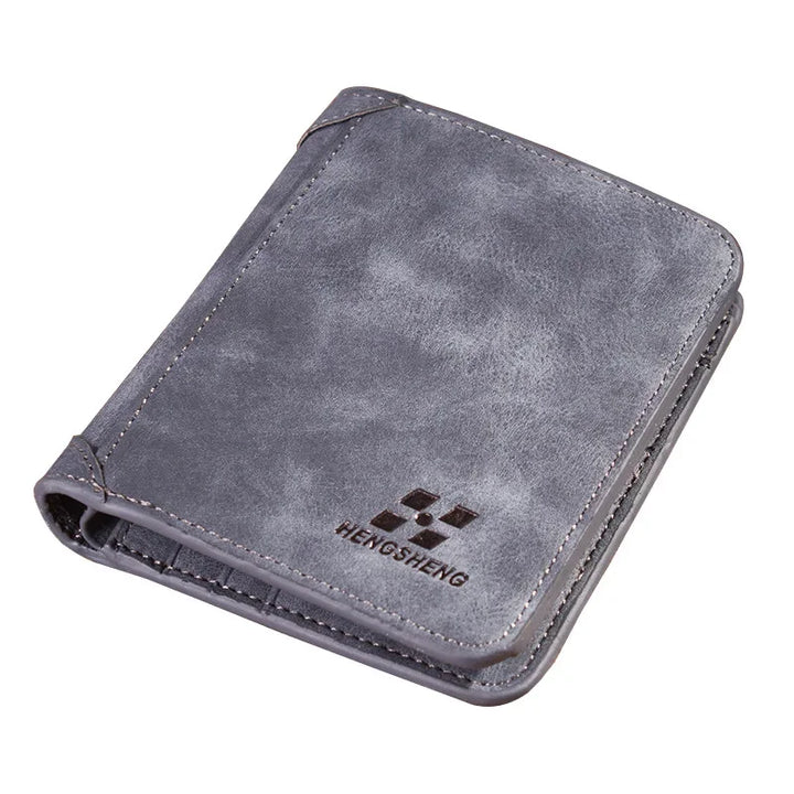 Mens Leather Money Wallet Classic Style