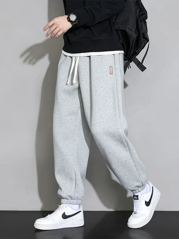 Mens Jogging Pants Relaxed Fit Oversized - BritishMode