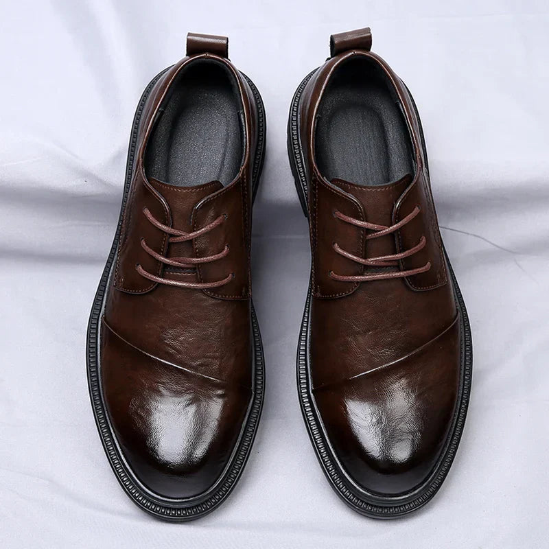 Mens Leather Shoes Genuine Leather