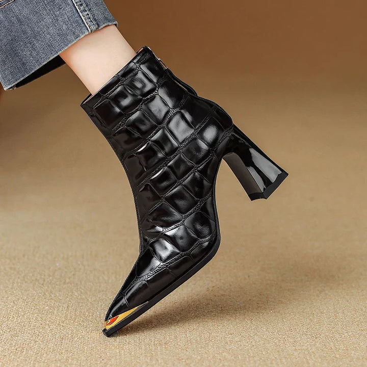 Womens Genuine Leather Boots Classic Fit
