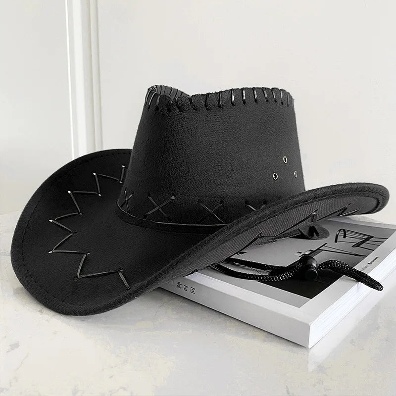 Womens Rhinestone Wedding Cowgirl Hat Classic Style