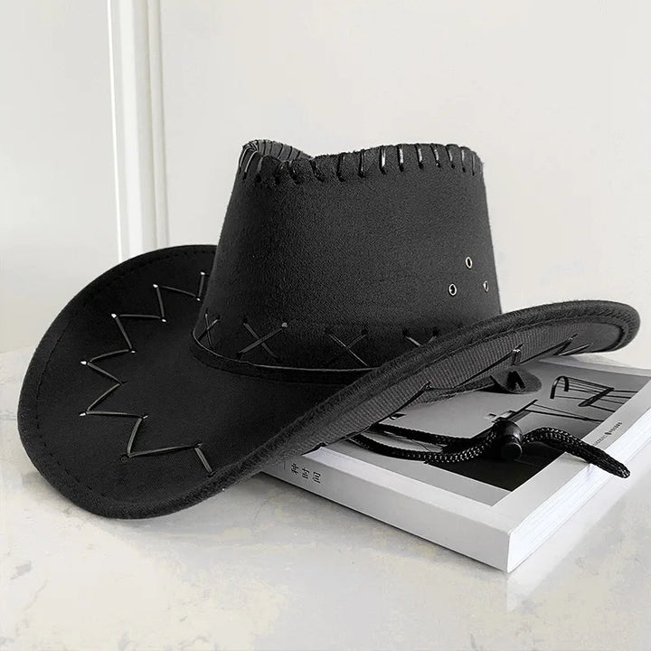 Womens Rhinestone Wedding Cowgirl Hat Classic Style