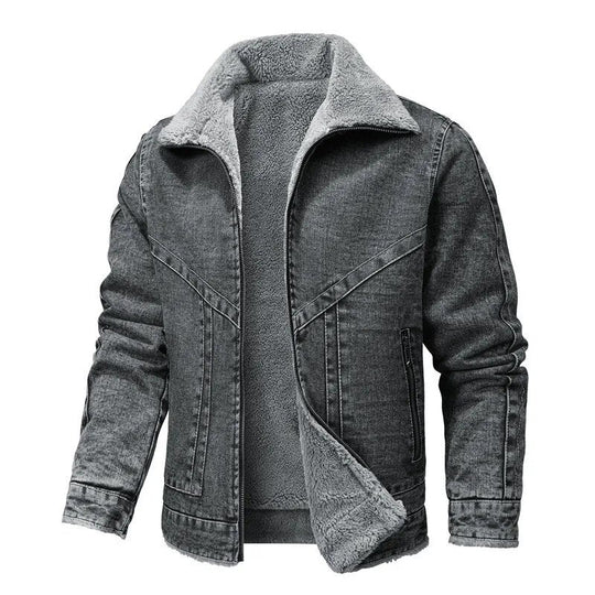 Mens Biker Jacket Winter Insulated Fit - BritishMode