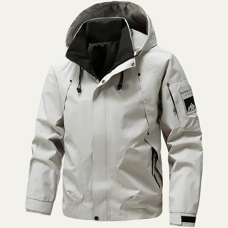 Mens Utility Jacket Weatherproof Hooded