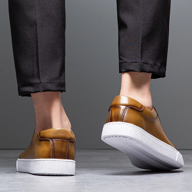 Mens Leather Dress Shoes Classic Fit
