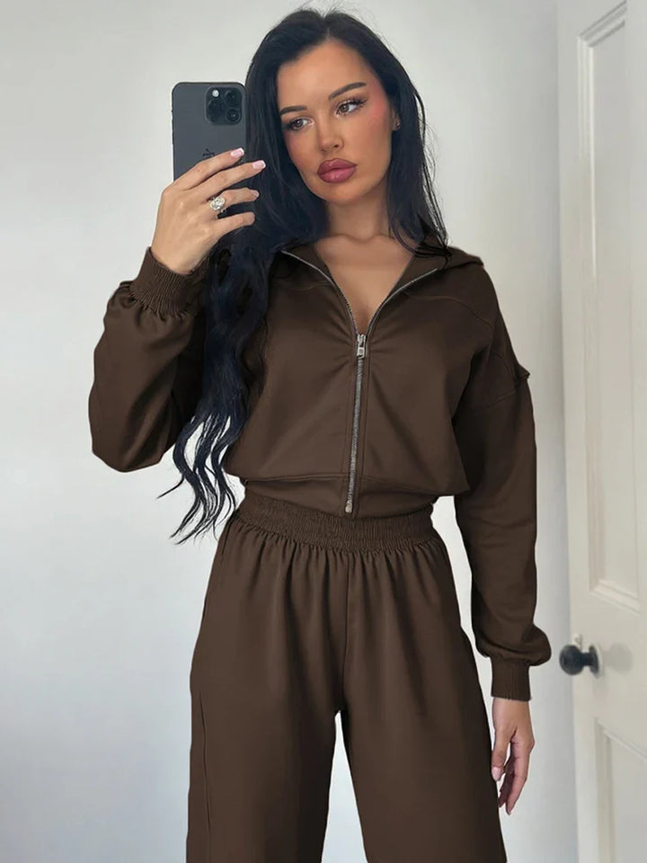 Unisex Casual Hoodie and Jogger Pants Set Comfortable Fit