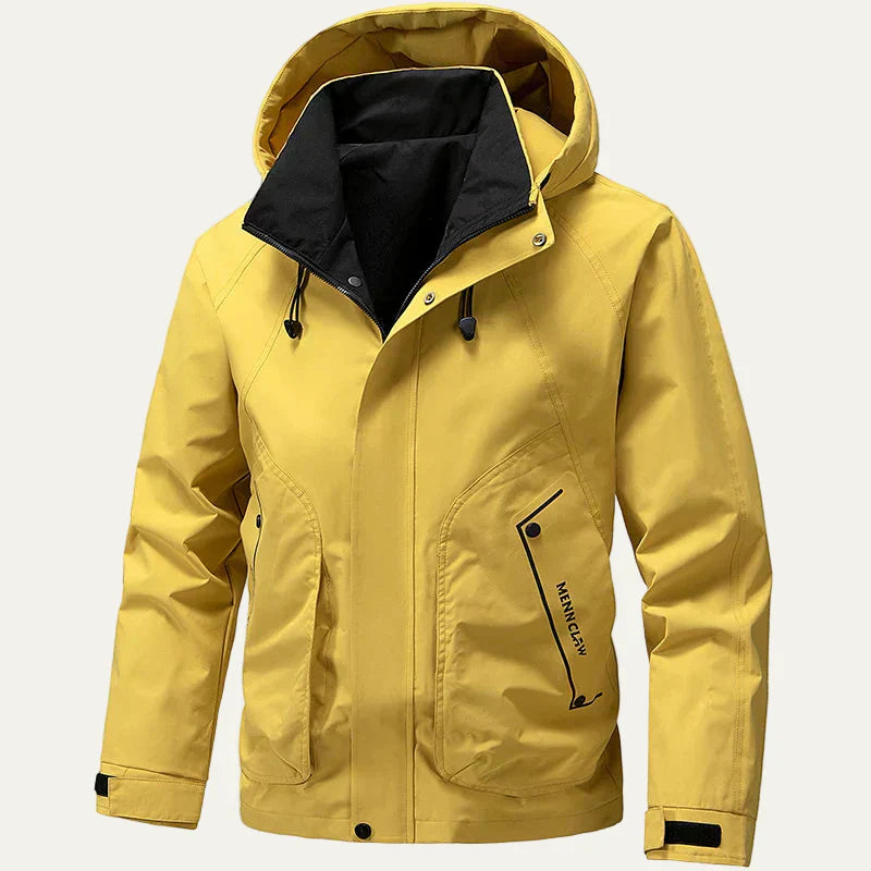 Mens Utility Jacket Weatherproof Hooded