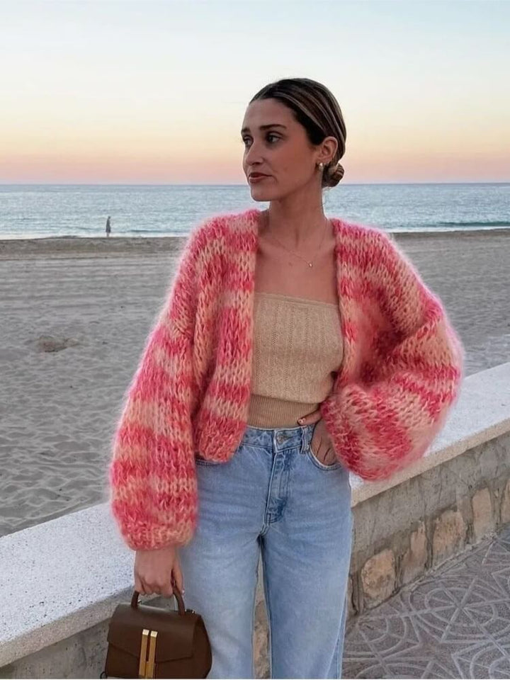Womens Crew Neck Sweater Cozy Fit Soft Knit