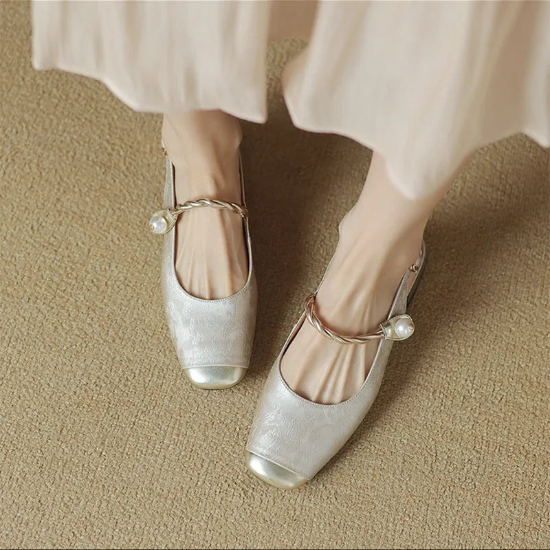 Womens Slingback Shoes Comfortable Fit