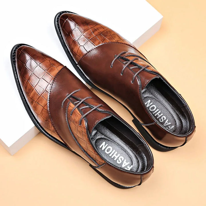 Mens Leather Dress Shoes Genuine Leather