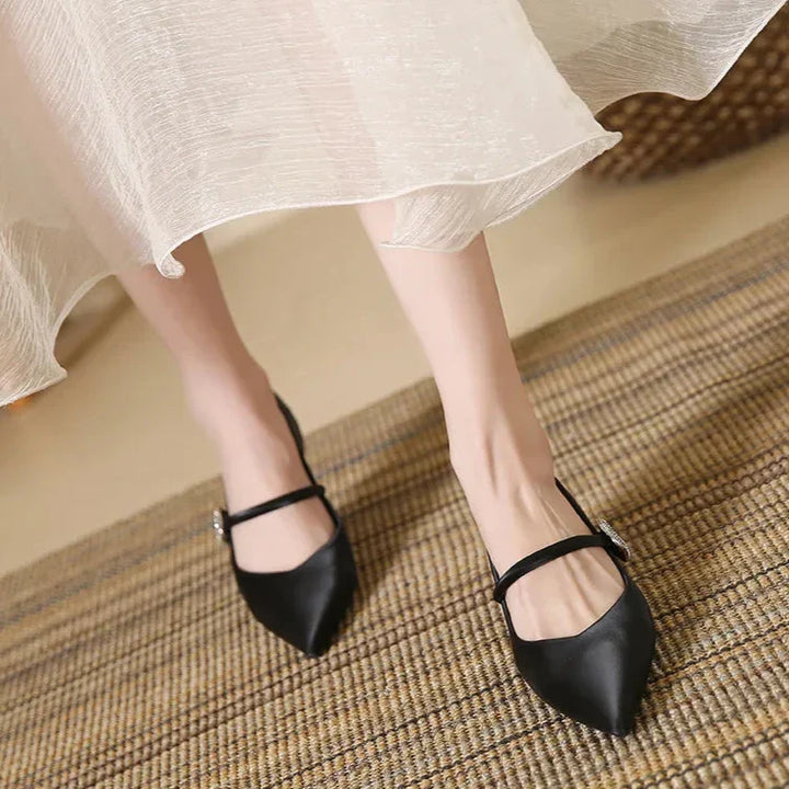 Womens Kitten Heel Shoes Classic Fit