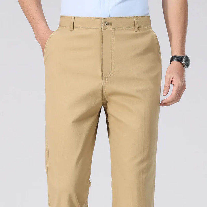 Mens Chino Pants Slim Fit Comfortable - BritishMode