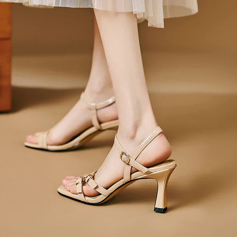 Womens Leather Sandals Genuine Soft Fit