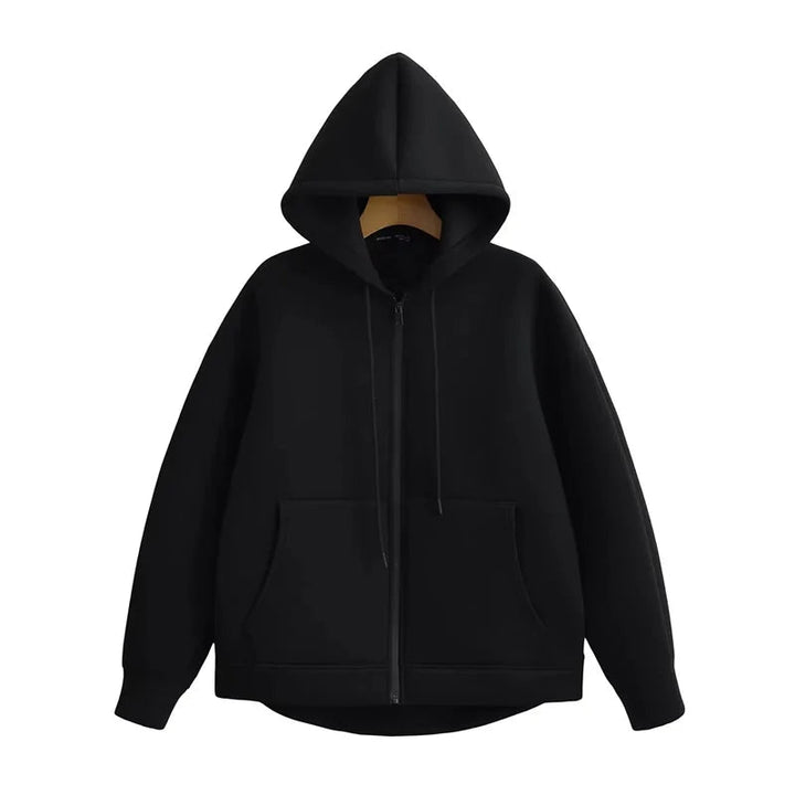 Womens Hoodie Fleece Relaxed Fit with Pockets