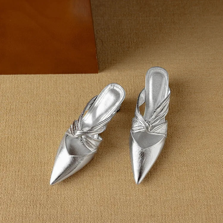 Womens High Heels Elegant Slip-On