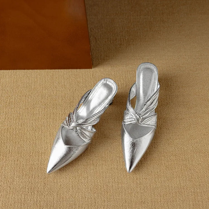 Womens High Heels Elegant Slip-On