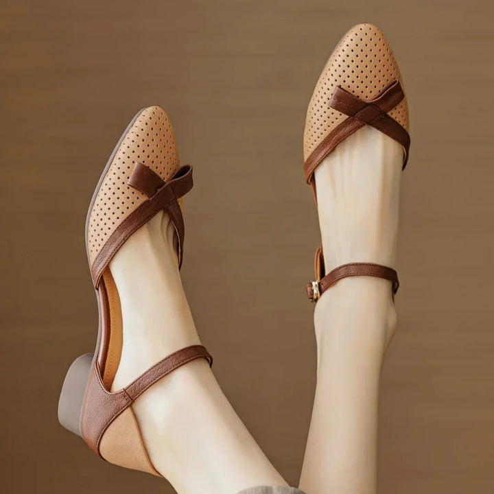 Womens Genuine Leather Pumps Classic Fit