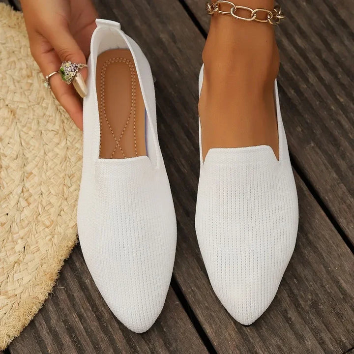 Womens Flats Comfortable Slip-On Shoes