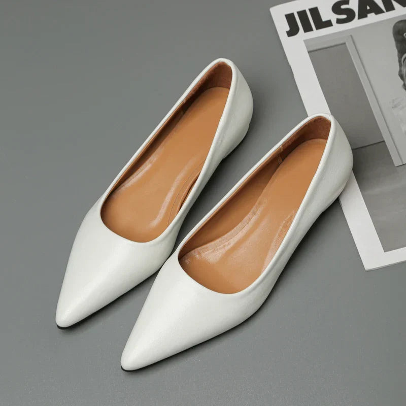 Womens Pumps Classic Heel Slip-On - BritishMode