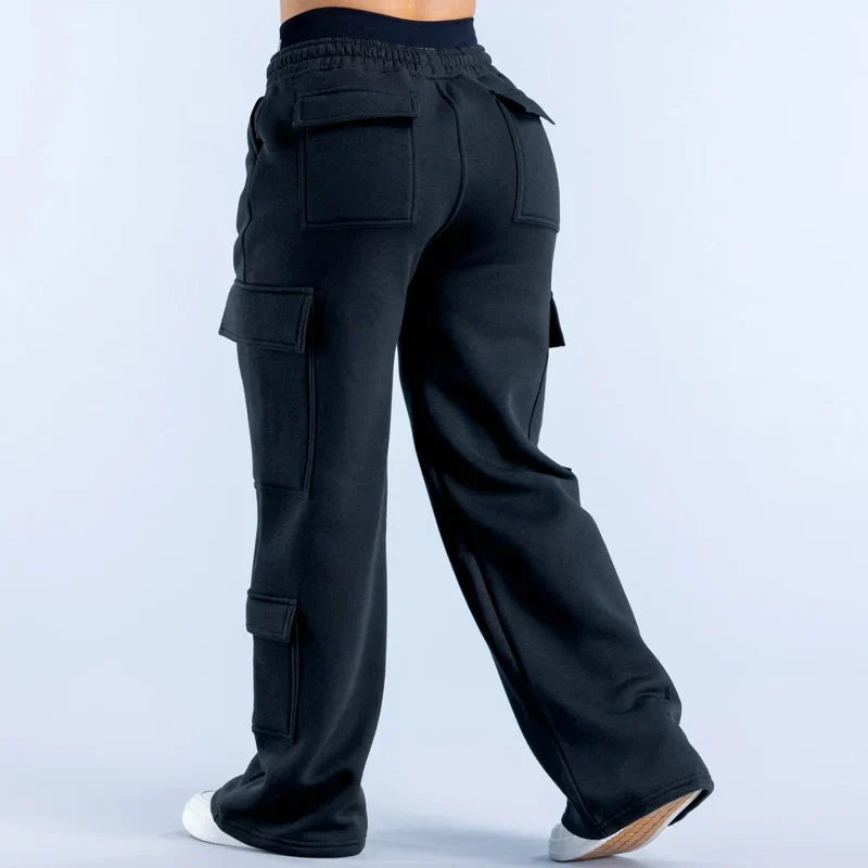 Mens Cargo Work Pants Straight Fit Practical
