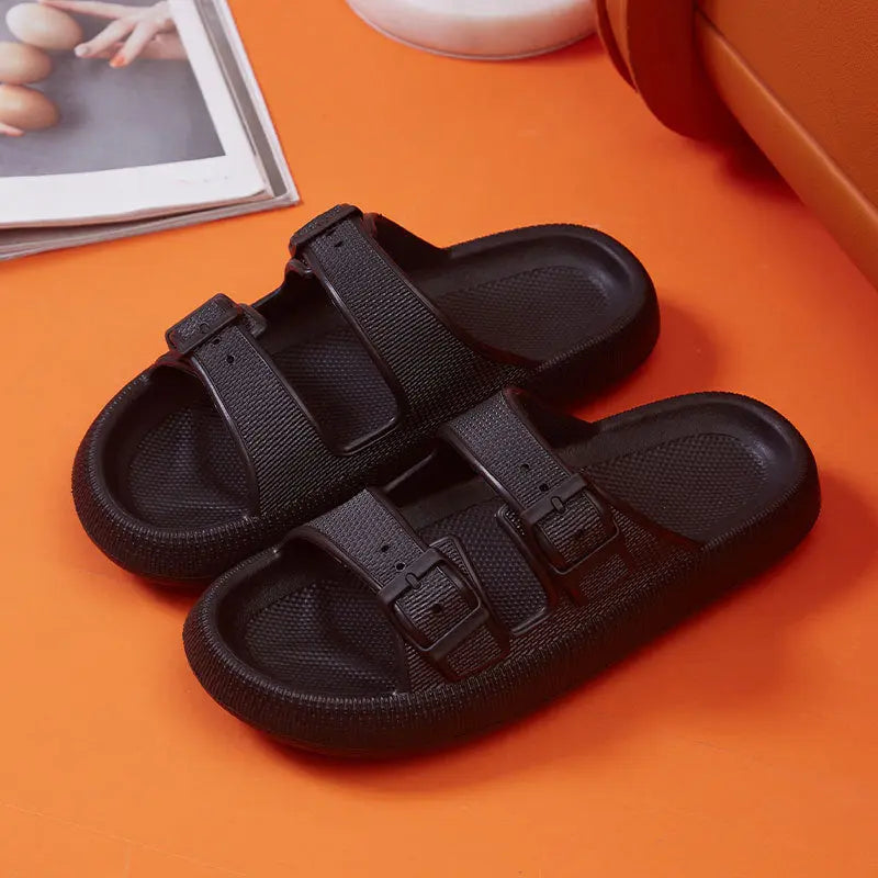 Unisex Cushioned Slide Sandals Comfortable Fit