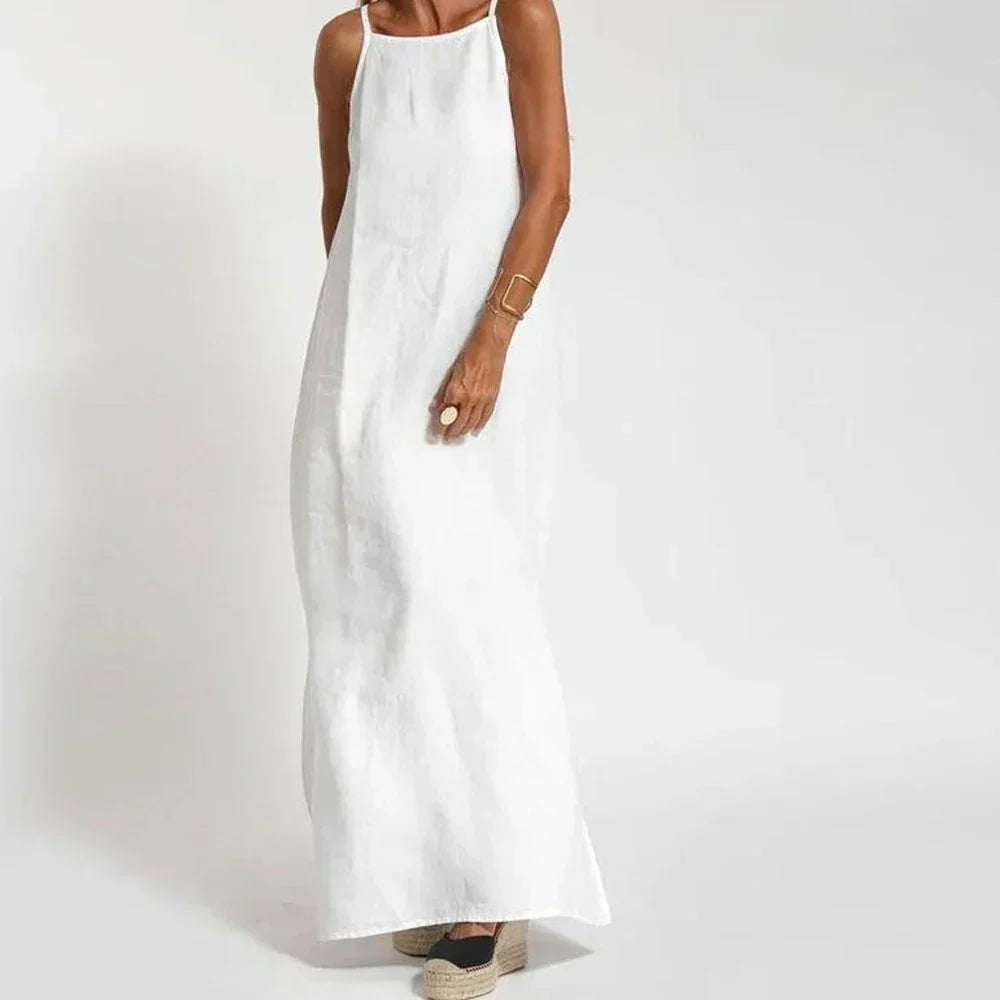 Womens Dress with High Slits Elegant Fit - BritishMode