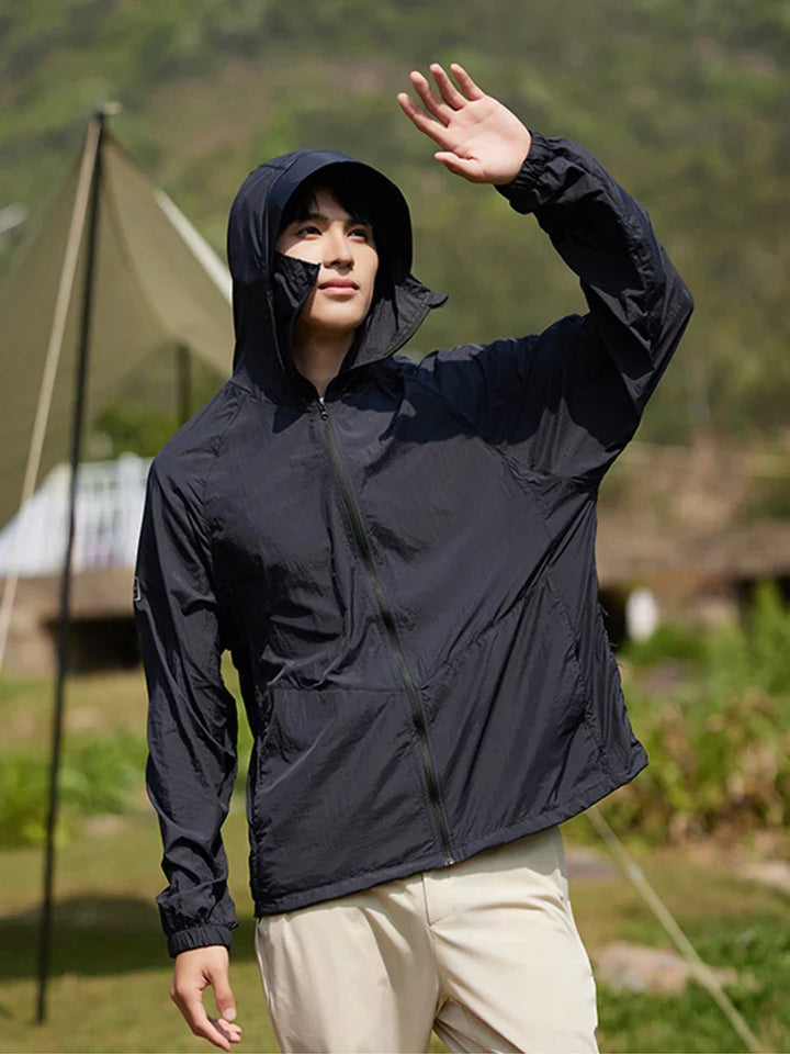 Mens Bomber Jacket Lightweight Windbreaker - BritishMode