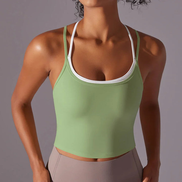 Womens Sports Bra Padded Supportive Fit