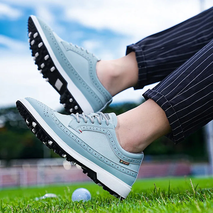 Mens Golf Shoes Durable Comfortable Fit