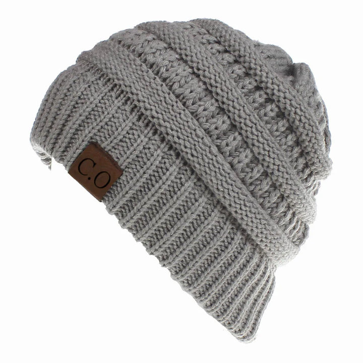 Unisex Knit Beanie Slouchy Comfortable Fit