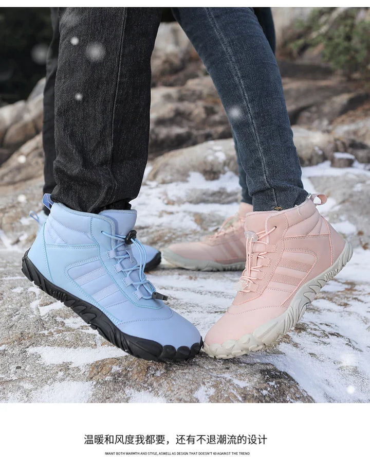Unisex Waterproof Snow Shoes Durable Winter Footwear