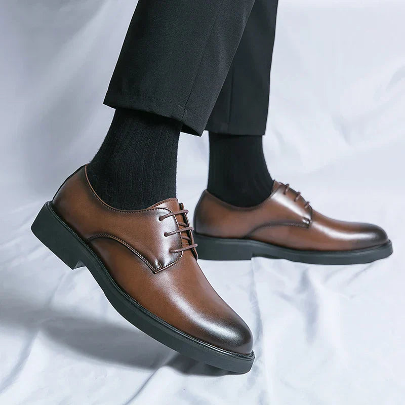 Mens Dress Shoes Leather Classic Fit