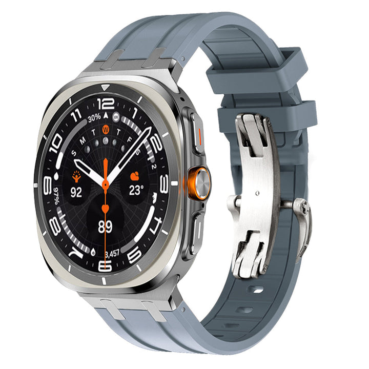 Unisex Soft Strap with Metal Clip Durable for Samsung Watch
