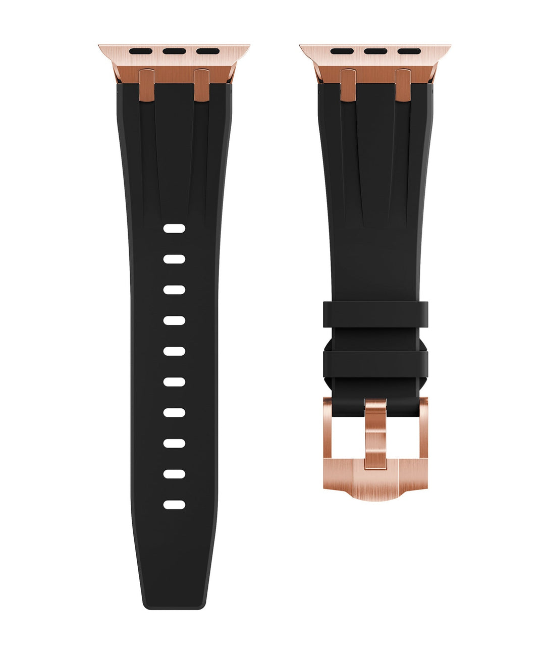 Unisex Apple Watch Strap Durable Rubber with Metal Buckle