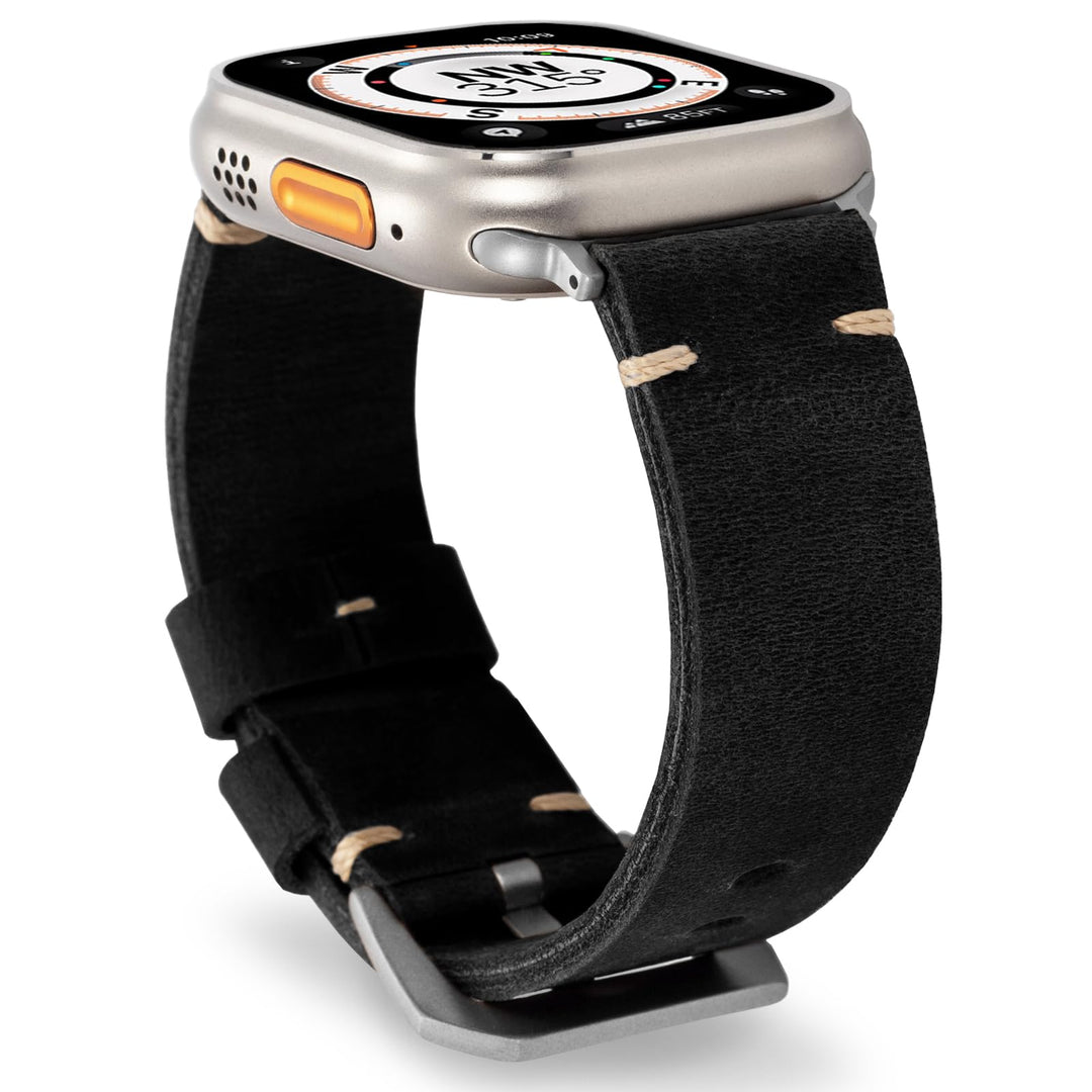 Unisex Apple Watch Band Genuine Leather Classic Fit