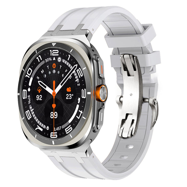 Unisex Soft Strap with Metal Clip Durable for Samsung Watch