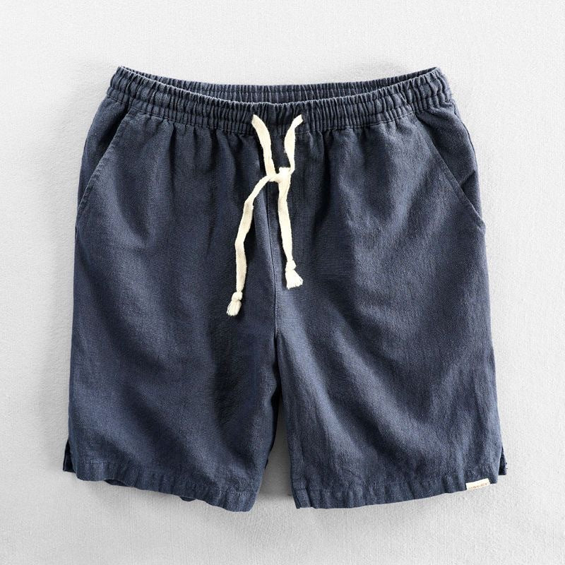 Mens Cotton Casual Shorts Relaxed Fit - BritishMode