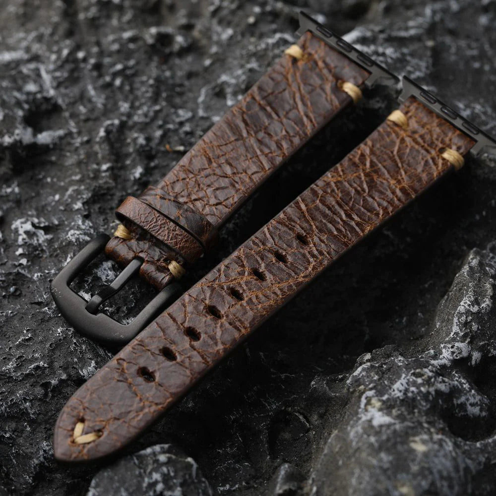 Unisex Leather Woven Belt Strap Durable