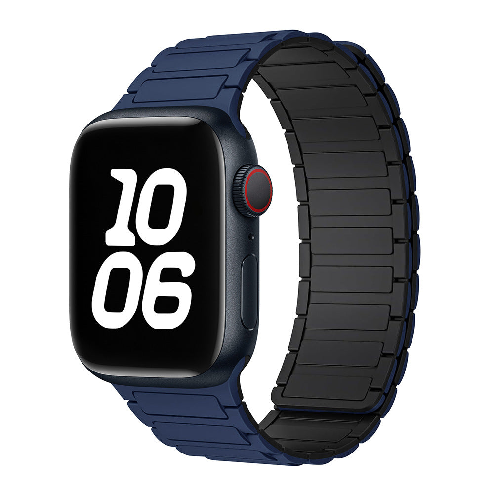 Unisex Apple Watch Band Flexible Soft Silicone Strap