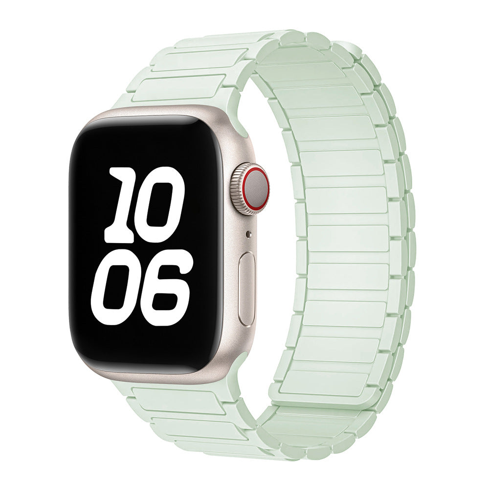 Unisex Apple Watch Band Flexible Soft Silicone Strap