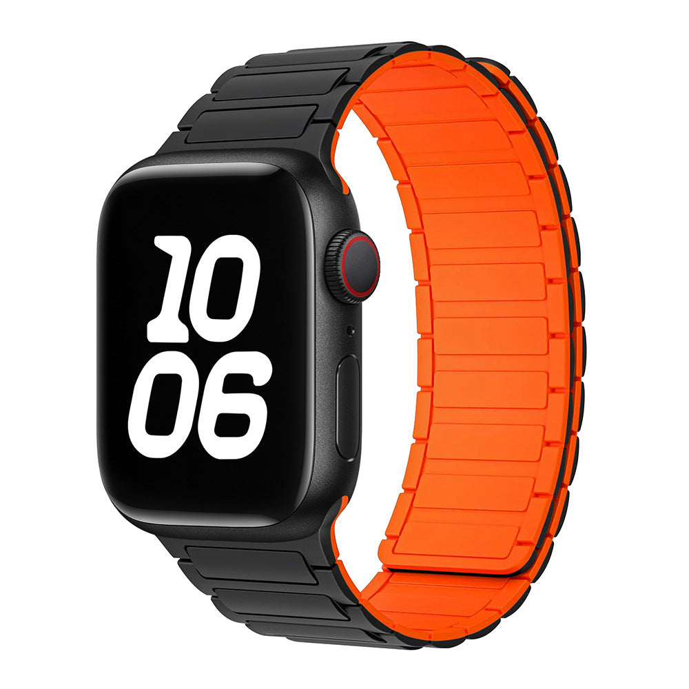 Unisex Apple Watch Band Flexible Soft Silicone Strap