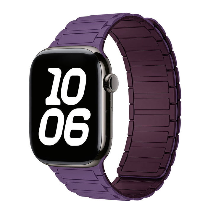 Unisex Apple Watch Band Flexible Soft Silicone Strap