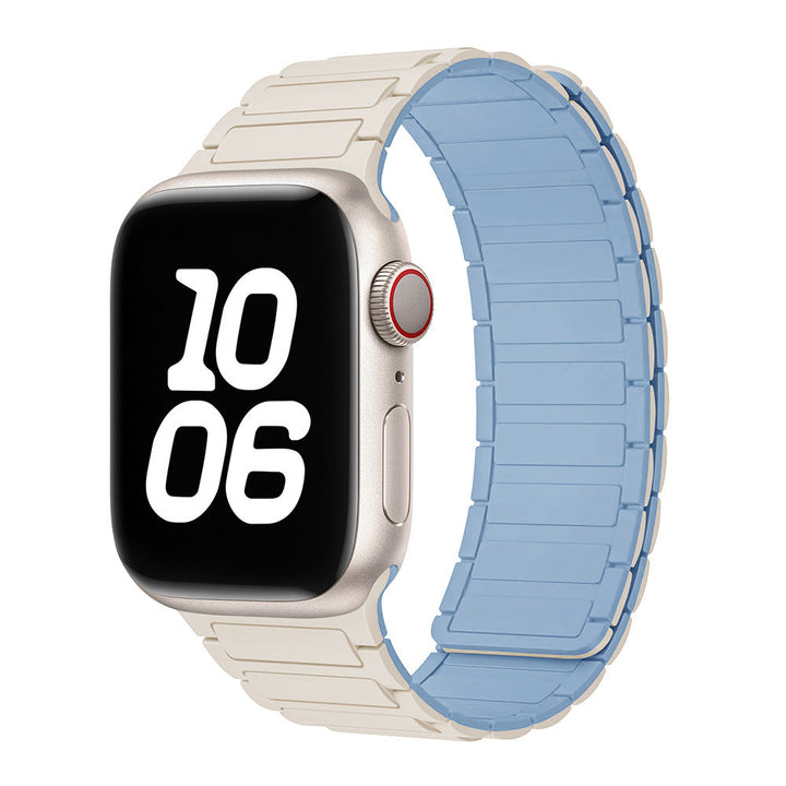 Unisex Apple Watch Band Flexible Soft Silicone Strap