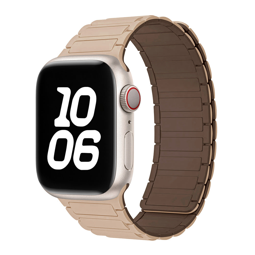 Unisex Apple Watch Band Flexible Soft Silicone Strap