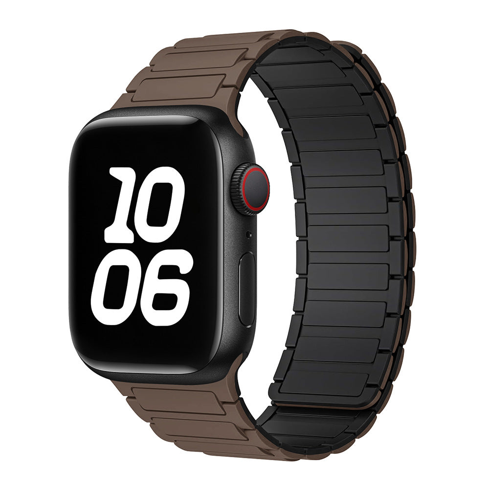 Unisex Apple Watch Band Flexible Soft Silicone Strap